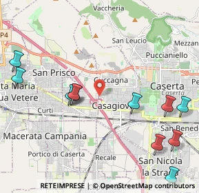 Mappa Via Lenze, 81022 Casagiove CE, Italia (2.82273)