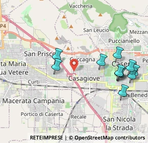 Mappa Via Lenze, 81022 Casagiove CE, Italia (2.38818)
