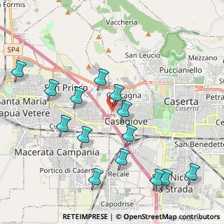Mappa Via Lenze, 81022 Casagiove CE, Italia (2.41857)