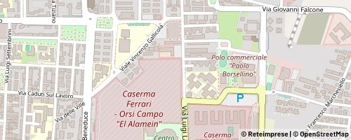 Mappa Caserta