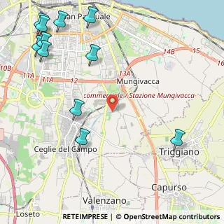 Mappa Via Madonna delle Grazie, 70125 Bari BA, Italia (3.29636)
