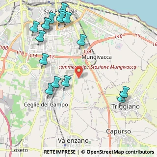 Mappa Via Madonna delle Grazie, 70125 Bari BA, Italia (2.80938)