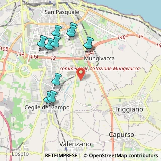 Mappa Via Madonna delle Grazie, 70125 Bari BA, Italia (2.30083)