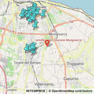 Mappa Via Madonna delle Grazie, 70125 Bari BA, Italia (2.951)
