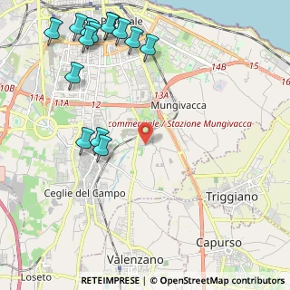 Mappa Via Madonna delle Grazie, 70125 Bari BA, Italia (3.07571)