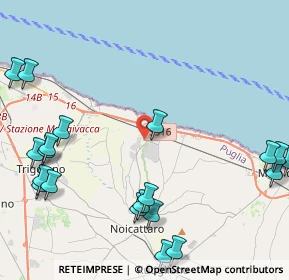 Mappa Reseda Petruzzi, 70016 Noicattaro BA, Italia (6.2975)