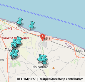 Mappa Reseda Petruzzi, 70016 Noicattaro BA, Italia (5.6075)