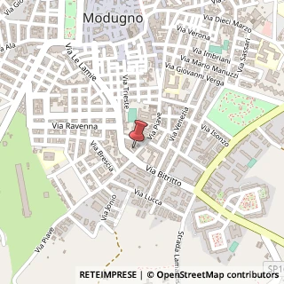 Mappa Via Piave, 73, 70026 Modugno, Bari (Puglia)