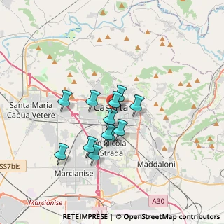 Mappa Via Donato Bramante, 81100 Caserta CE, Italia (2.80333)