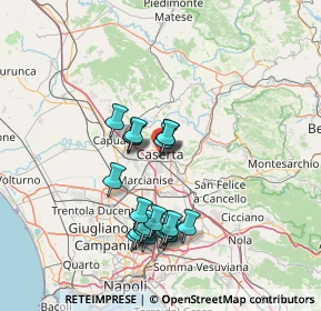 Mappa Via Gian Lorenzo Bernini, 81100 Caserta CE, Italia (13.8835)