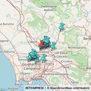 Mappa Via Donato Bramante, 81100 Caserta CE, Italia (9.73368)