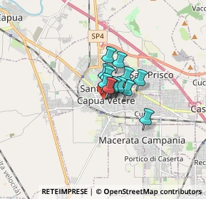 Mappa Via Antonio Gramsci, 81055 Santa Maria Capua Vetere CE, Italia (0.75231)