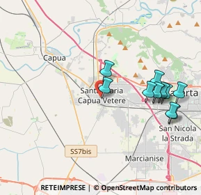 Mappa Via Antonio Gramsci, 81055 Santa Maria Capua Vetere CE, Italia (4.26818)