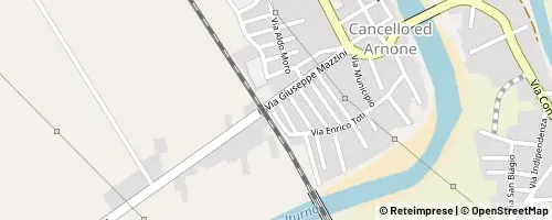 Mappa Cancello ed Arnone