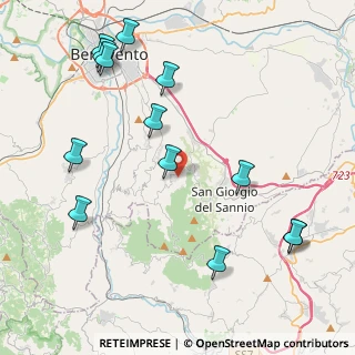 Mappa Via Roma, 82010 San Nicola Manfredi BN, Italia (5.34385)