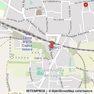 Mappa Via Napoli, 46, 81055 Santa Maria Capua Vetere, Caserta (Campania)