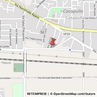 Mappa Via Quaranta, Casapulla, CE 81020, 81020 Casapulla CE, Italia, 81020 Casapulla, Caserta (Campania)