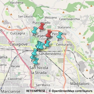 Mappa C. Trieste, 81100 Caserta CE, Italia (1.25385)