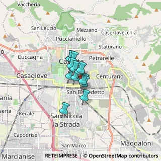 Mappa C. Trieste, 81100 Caserta CE, Italia (0.84077)
