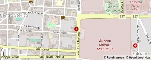 Mappa Caserta