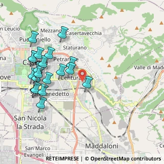 Mappa Via Gregorio Mendel, 81100 Caserta CE, Italia (2.3655)