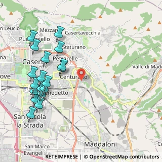 Mappa Via Gregorio Mendel, 81100 Caserta CE, Italia (2.59556)