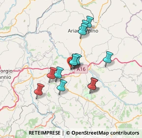 Mappa Via Tiziano Vecellio, 83035 Grottaminarda AV, Italia (5.91846)