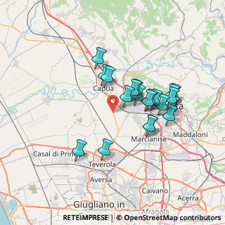 Mappa Via delle Industrie, 81050 San Tammaro CE, Italia (6.6145)