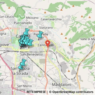 Mappa Via Eugenio Ruggiero, 81100 Caserta CE, Italia (2.459)