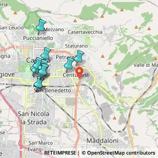 Mappa Via Eugenio Ruggiero, 81100 Caserta CE, Italia (2.26)