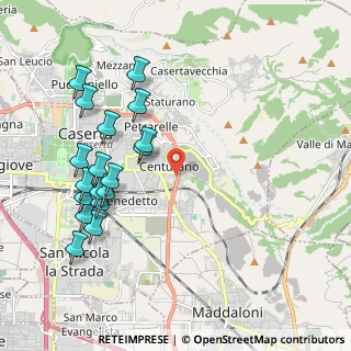 Mappa Via Montagna, 81100 Caserta CE, Italia (2.37556)
