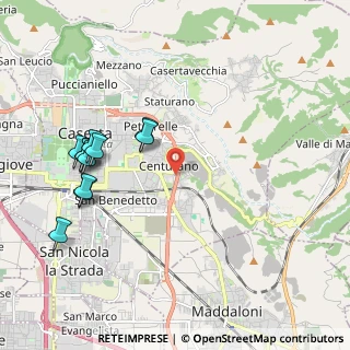 Mappa Via Eugenio Ruggiero, 81100 Caserta CE, Italia (2.35455)
