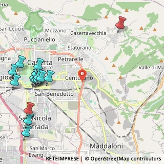 Mappa Via Montagna, 81100 Caserta CE, Italia (3.17625)