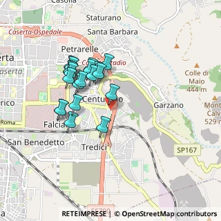 Mappa Via Montagna, 81100 Caserta CE, Italia (0.856)