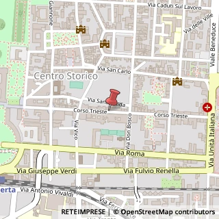 Mappa Corso Trieste,  149, 81100 Caserta, Caserta (Campania)