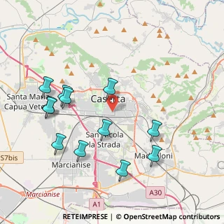 Mappa Via Galileo Galilei, 81100 Caserta CE, Italia (4.58667)