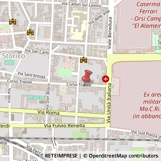 Mappa Corso Trieste, 180, 81100 Caserta, Caserta (Campania)