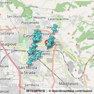 Mappa Servizio a domicilio, 81100 Caserta CE, Italia (1.26588)