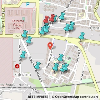 Mappa Servizio a domicilio, 81100 Caserta CE, Italia (0.2815)