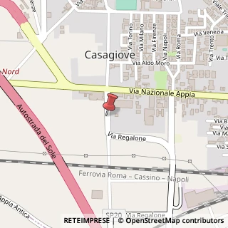 Mappa Via Regalone, 8, 81022 Casagiove, Caserta (Campania)