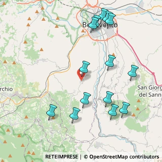 Mappa Piazza Filippo Zamparelli, 82010 San Leucio del Sannio BN, Italia (5.05286)