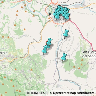 Mappa Piazza Filippo Zamparelli, 82010 San Leucio del Sannio BN, Italia (5.244)