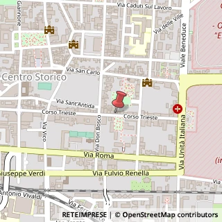 Mappa Corso Trieste, 209, 81100 Caserta, Caserta (Campania)