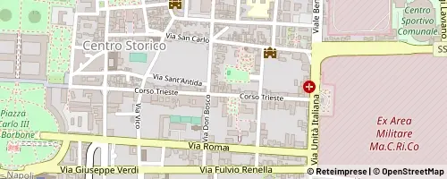 Mappa Caserta
