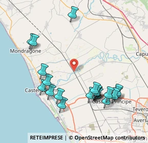 Mappa Via delle Mimose, 81030 Cancello ed Arnone CE, Italia (9.3925)