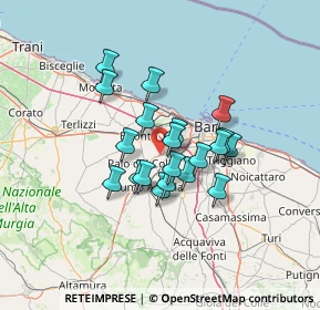 Mappa SS 96 Km.114, 70020 Bitetto BA, Italia (10.418)