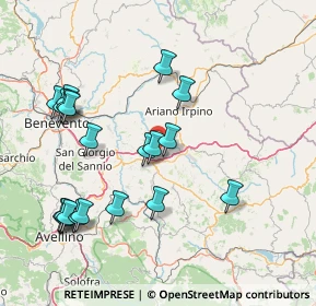 Mappa Via bosco, 83035 Grottaminarda AV, Italia (18.331)