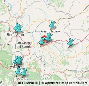 Mappa Via bosco, 83035 Grottaminarda AV, Italia (19.0325)