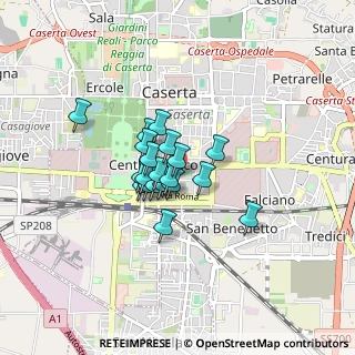 Mappa Corso Trieste, 81100 Caserta CE, Italia (0.54)