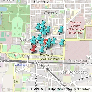 Mappa Corso Trieste, 81100 Caserta CE, Italia (0.2895)